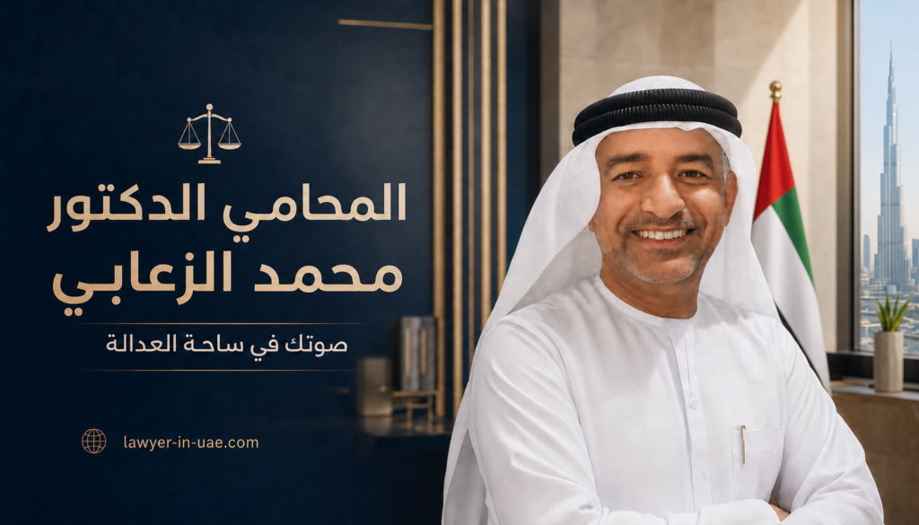 الدكتور المحامي محمد الزعابي - محامي في دبي